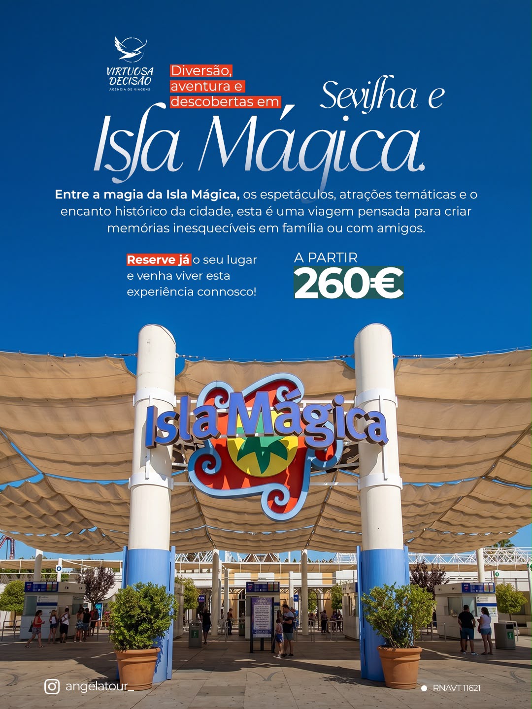 Pacote Sevilha & Isla Mágica